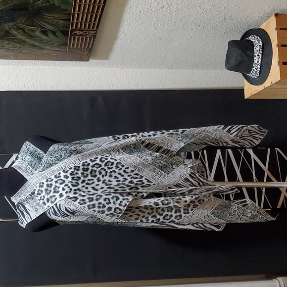 Size EEE Avenue  Scarf Cardi Work Piece - Picture 2 of 6